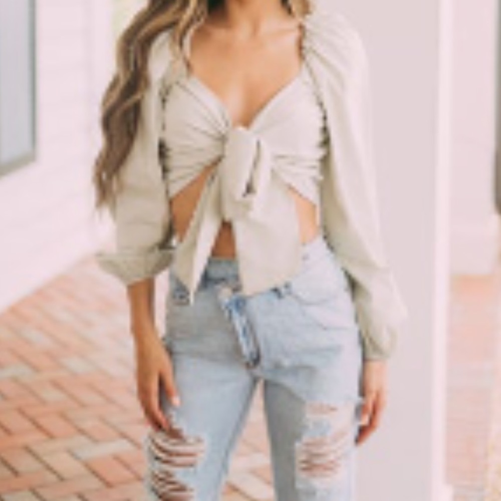 Mable puff sleeve top